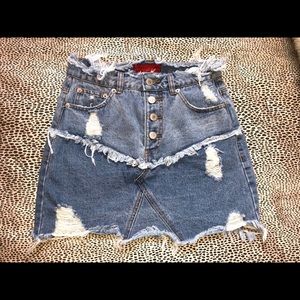 Denim Skirt